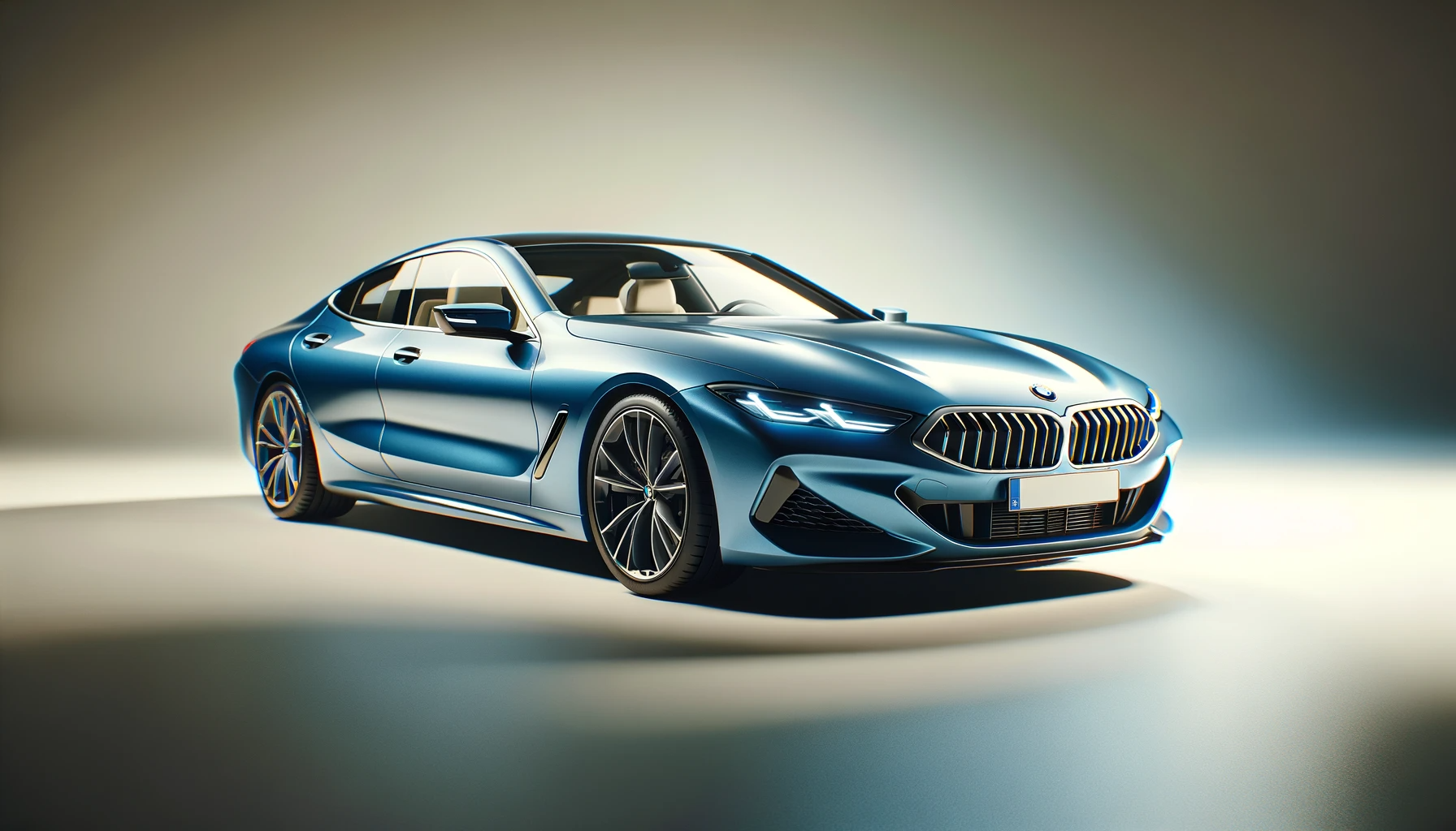 BMW 8er guter Zustand blau
