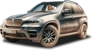 BMW X5 verschmutzt
