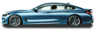 BMW 4er guter Zustand blau