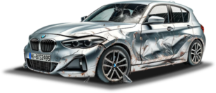 BMW 1er Unfallschaden