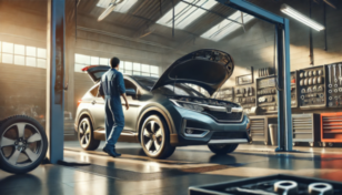 Auto in der Werkstatt