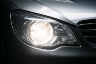 Abblendlicht im Auto