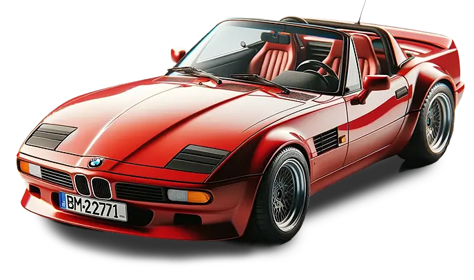 BMW Z1 guter Zustand rot