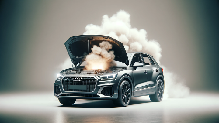 Audi Q2 Motorschaden