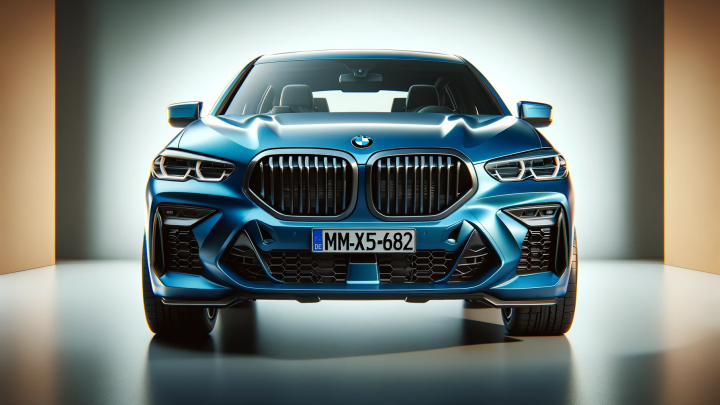 BMW X6 guter Zustand blau