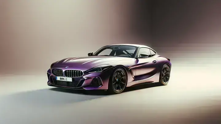 BMW Z4 guter Zustand lila