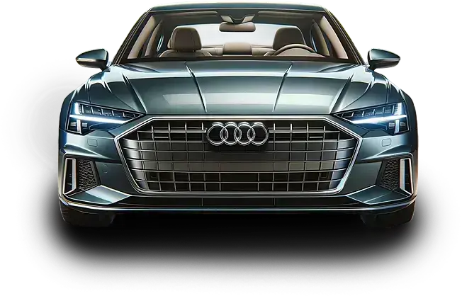 Audi A6 frontale Sicht guter Zustand