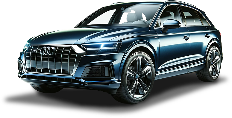 Audi Q5 blau guter Zustand