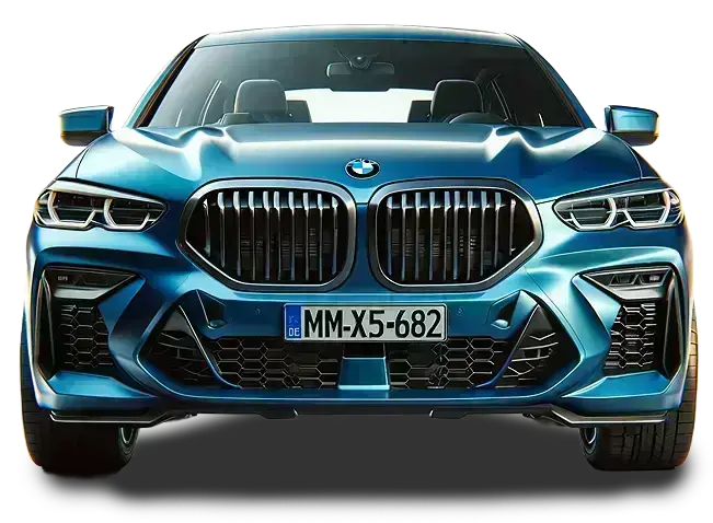 BMW X6 guter Zustand blau