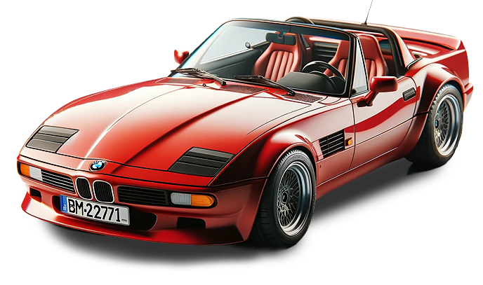 BMW Z1 guter Zustand rot