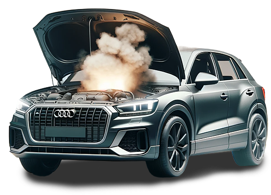 Audi Q2 Motorschaden