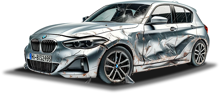 BMW 1er Unfallschaden