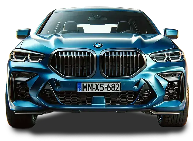 BMW X6 guter Zustand blau