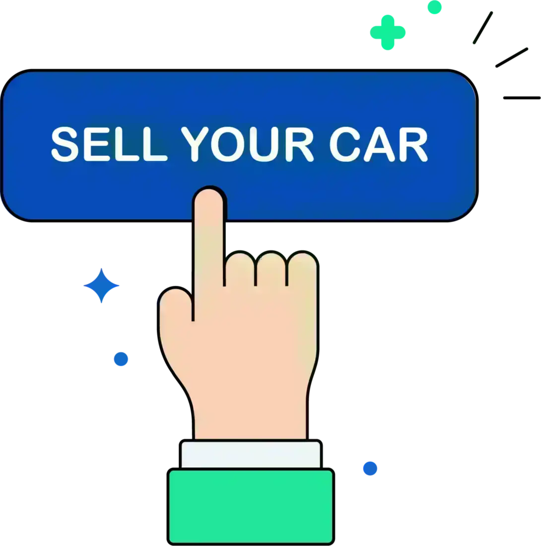 Sell you car icon