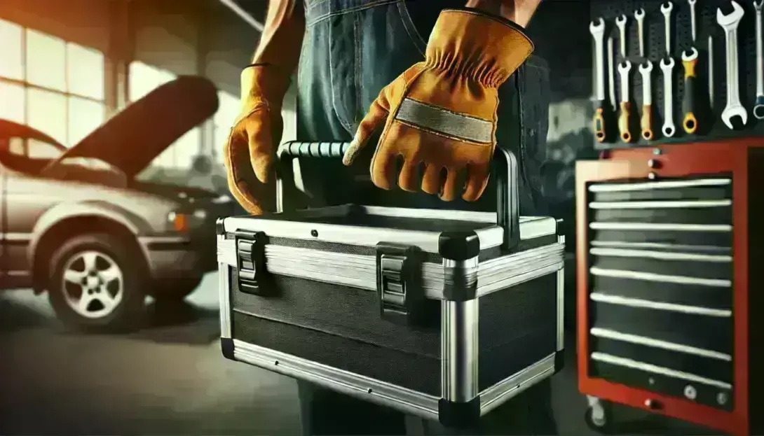 Autowerkstatt Werkzeugkasten
