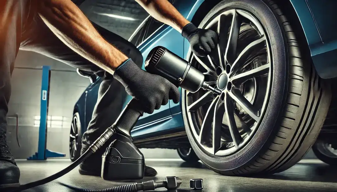 Reifenwechsel Winterreifen im Sommer