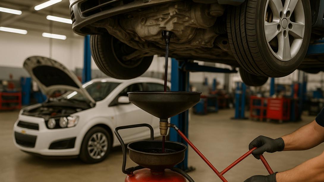 Getriebeölwechsel Auto